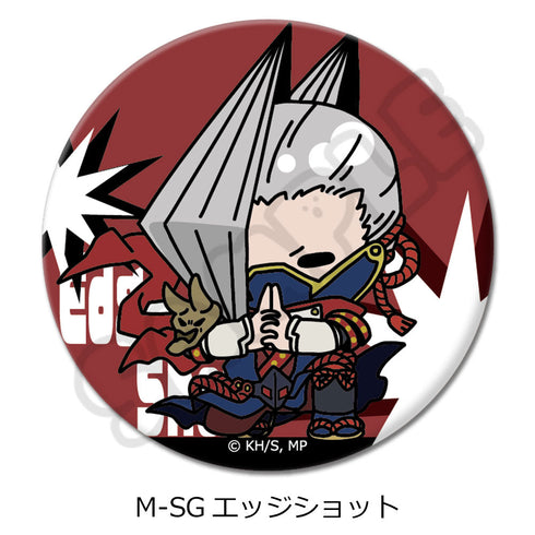 『僕のヒーローアカデミア』みんなmochocho化大作戦! 第2弾 丸形缶バッジ(57mm) M-SG エッジショット